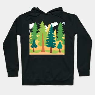 Pine tree forest Hoodie